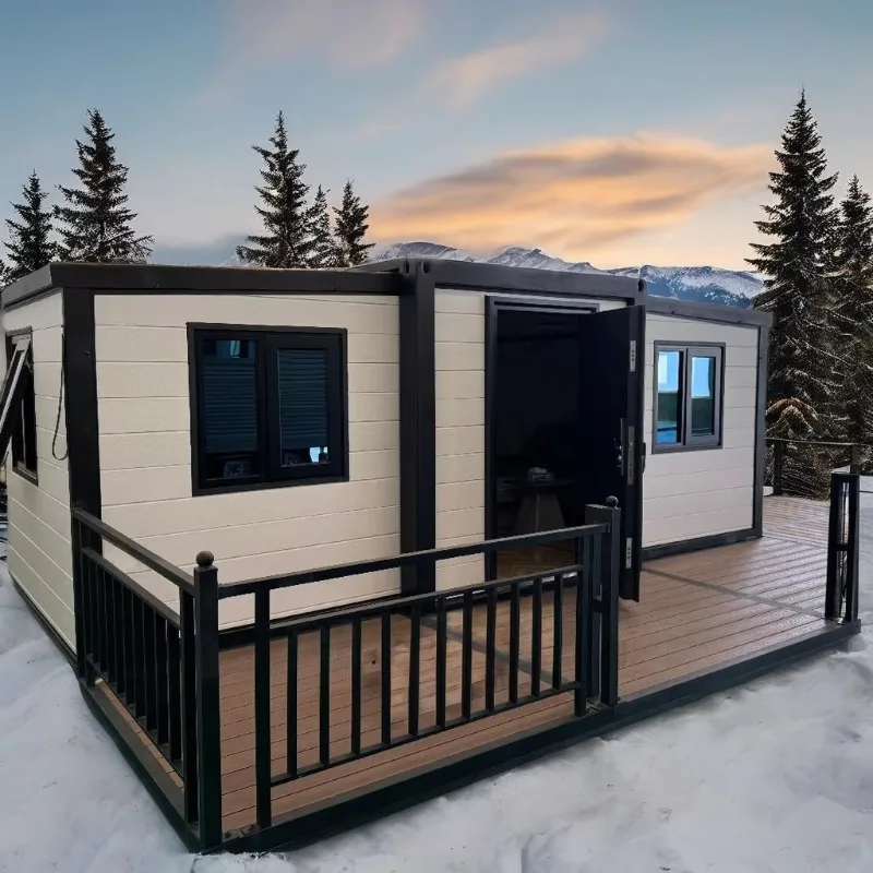 Sustainable Living Design - グリーンプレハブ住宅 環境に優しい素材 2ベッドルーム フラットパック設計 サステナブルリビングソリューション 人気