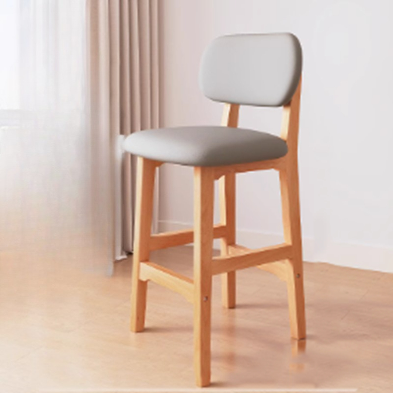 バックキッチンバースツール ブラック モダン グレー ウッド - Sustainable Living Design のレビューと価格